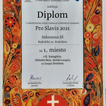 Cena Pro Slavis – Zverinec