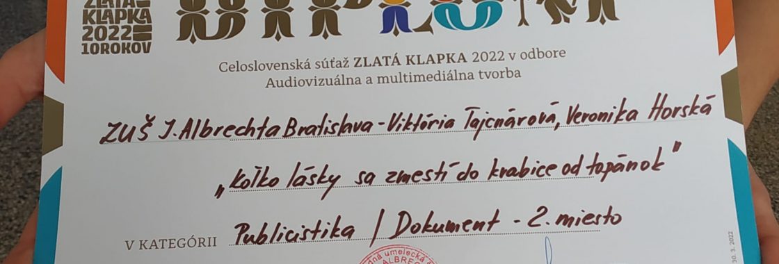Zlatá klapka 2022