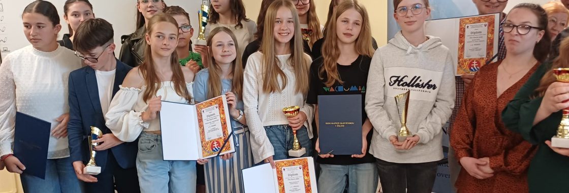 Pro Slavis – 1. miesto!
