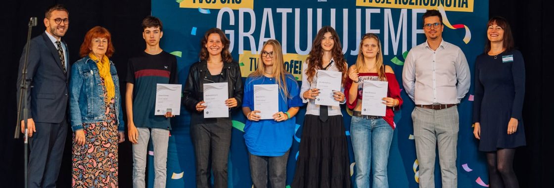 Slávnostná DofE ceremónia