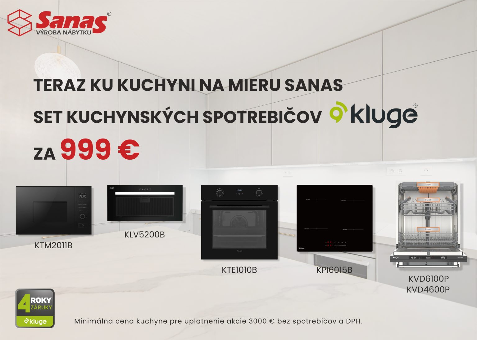 SET SPOTREBIČOV ZA 999 €