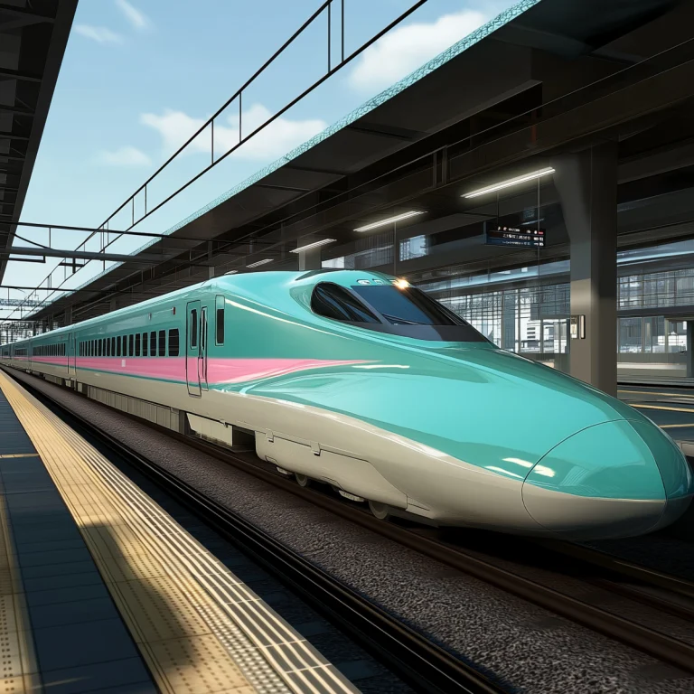 E5 Shinkansen bullet train top speed 320 km/h