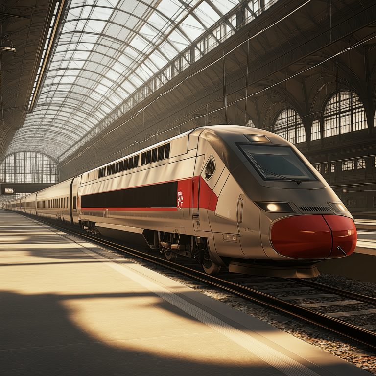 TGV Euroduplex double-decker high-speed train