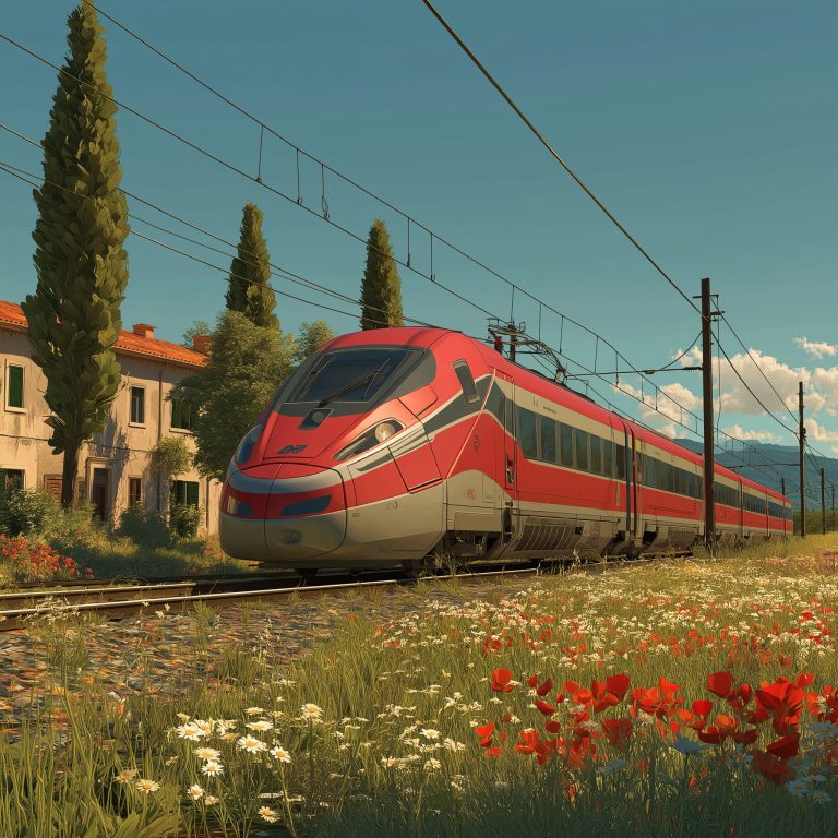Frecciarossa 1000 Italian high-speed train 300 km/h