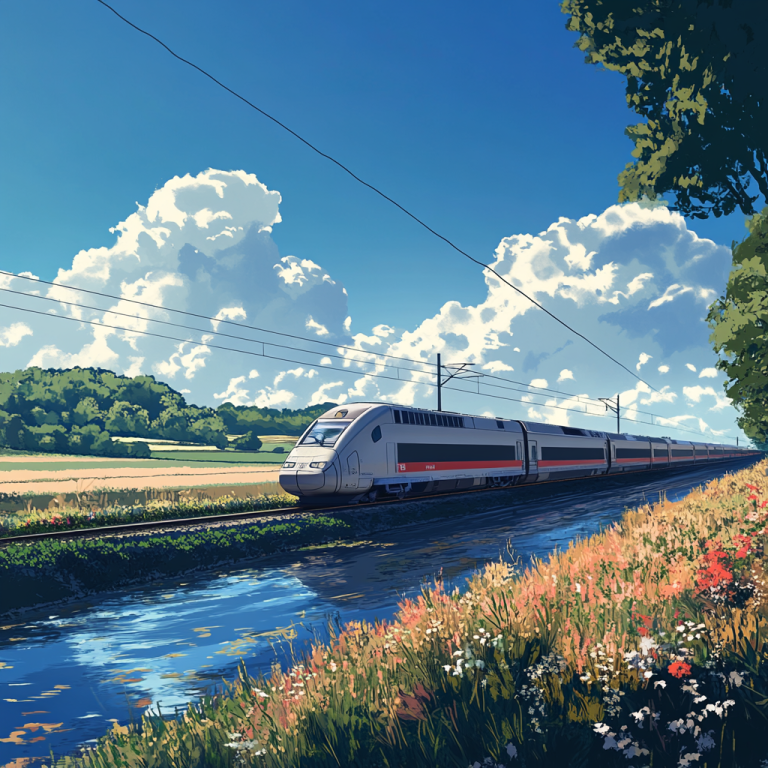 TGV POS French train world record 574.8 km/h