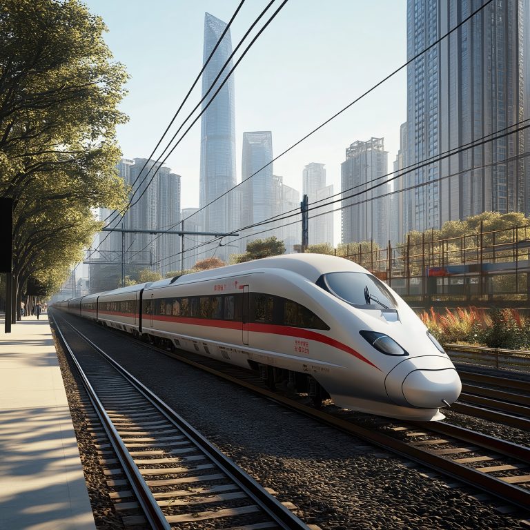 CRRC Fuxing Hao fastest high-speed train China 350 km/h