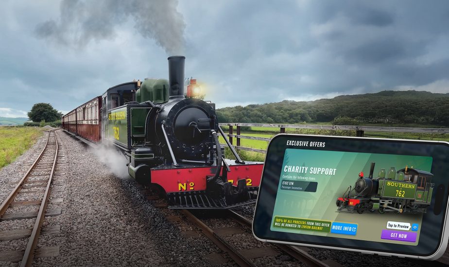 save the rails, trainstation 3, support real railway, lynton locomotive, locomotive, chyrity pack,